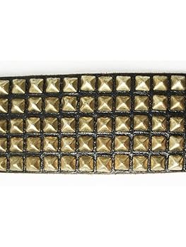 Amazon | [エイチティーシー] 14 5row Pyramid Silver Studs